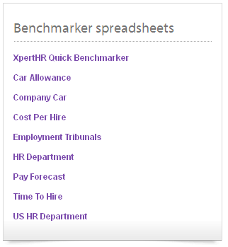 benchmarker spreadsheets box